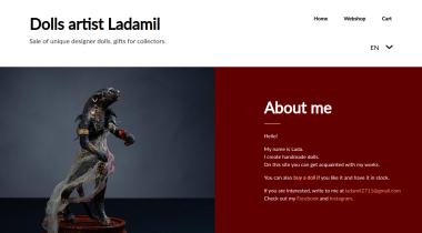 Developing website for Ladamil