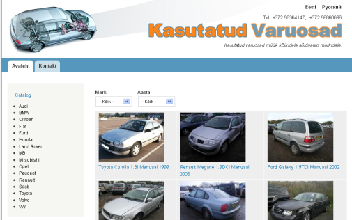 Kasutatud Varuosad